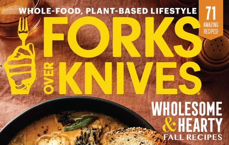 Forks Over Knives magazine cover