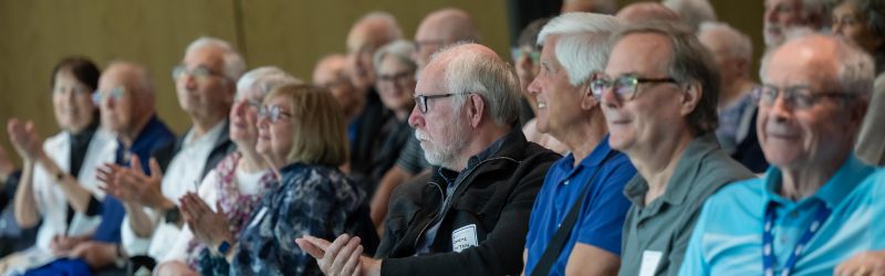 Emeriti Enjoying a lecture