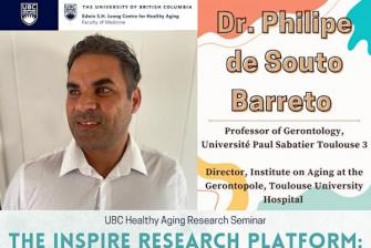 Event poster for Philipe de Souto Barreto lecture