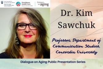 Dr. Kim Sawchuk event poster